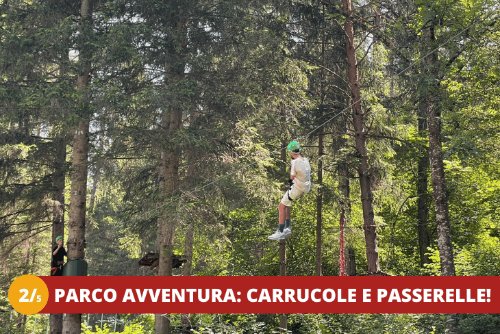 2_5 ENGLISH ADVENTURE CAMP SULLE DOLOMITI + GARDALAND